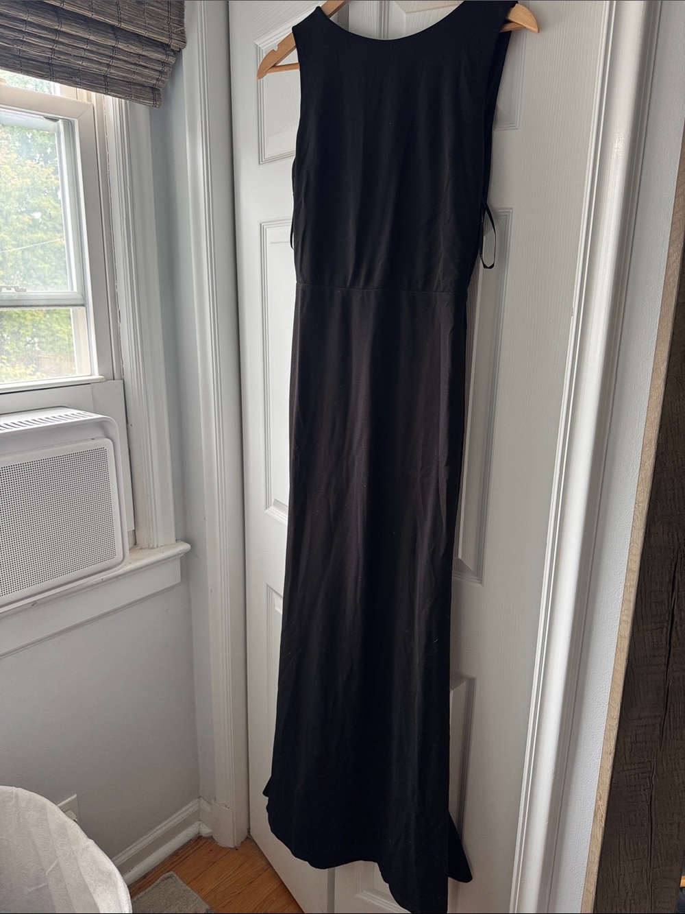 Lulu's Black Sleeveless Maxi Gown